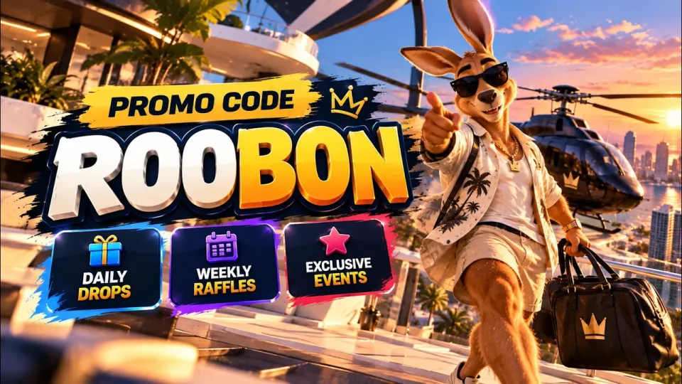 Roobet Promo Code ROOBON guarantees the best bonus rewards for players